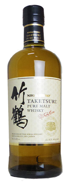 竹鶴・ピュアモルト・リニューアル品(新竹鶴ピュアモルト)ニッカウイスキー・ジャパニーズ・正規品・700ml・43%