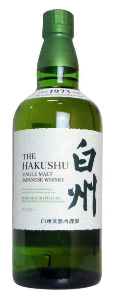 白州・シングル・モルト・ウイスキー・正規代理店品・白州蒸留所謹製・700ml・43％
